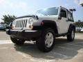 2007 Stone White Jeep Wrangler X 4x4  photo #7