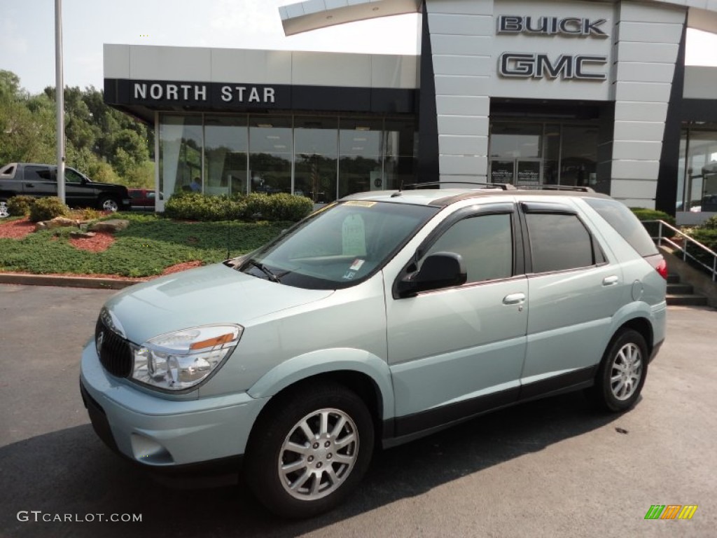 2006 Blue Frost Metallic Buick Rendezvous Cx Awd 53171627