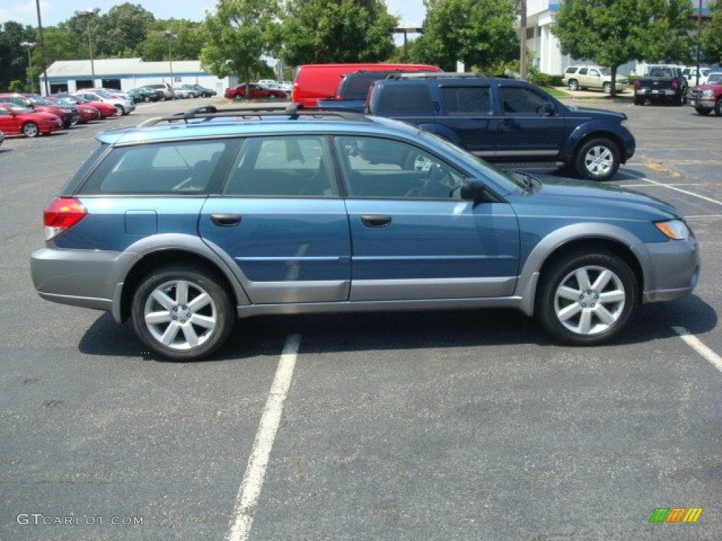 2009 Outback 2.5i Special Edition Wagon - Newport Blue Pearl / Off Black photo #7