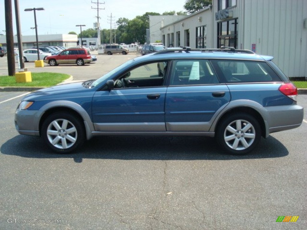 2009 Outback 2.5i Special Edition Wagon - Newport Blue Pearl / Off Black photo #9