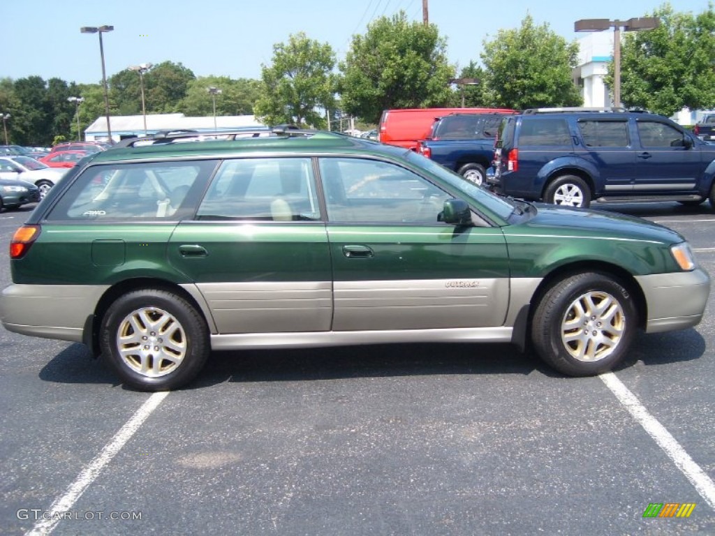 Timberline Green 2002 Subaru Outback Limited Wagon Exterior Photo #53197928