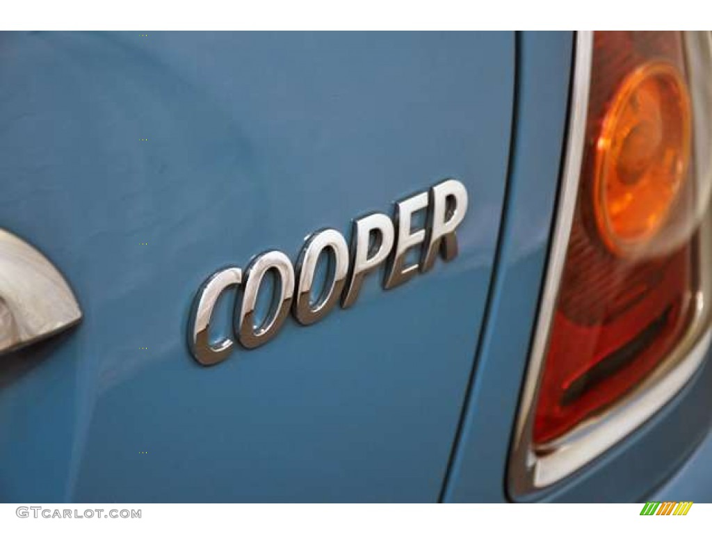 2008 Cooper Hardtop - Oxygen Blue / Punch Carbon Black photo #7
