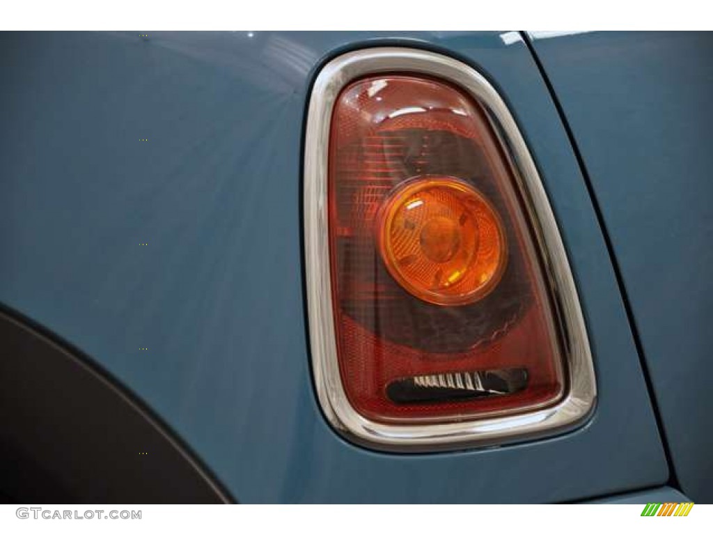 2008 Cooper Hardtop - Oxygen Blue / Punch Carbon Black photo #8