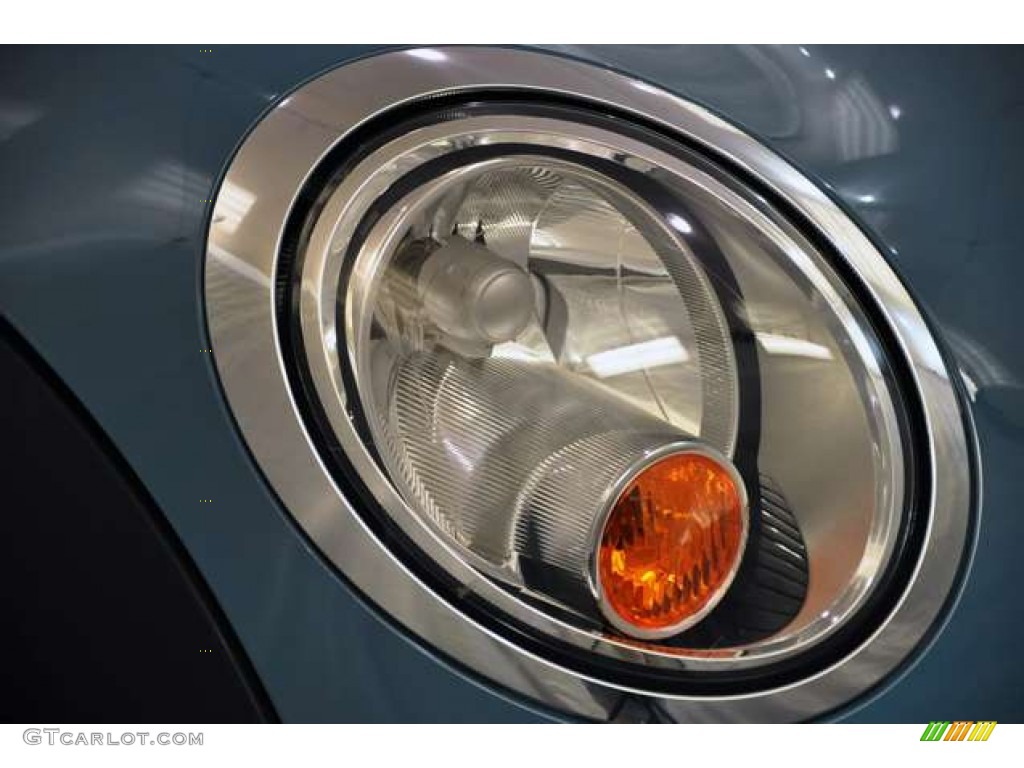 2008 Cooper Hardtop - Oxygen Blue / Punch Carbon Black photo #12