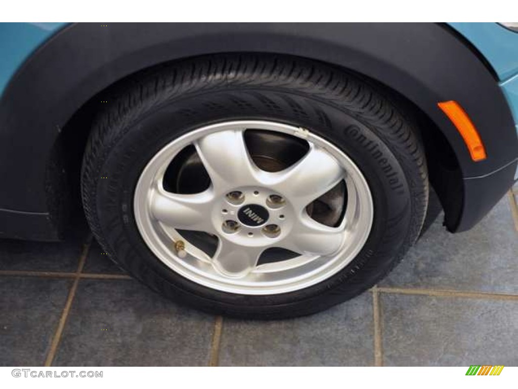 2008 Cooper Hardtop - Oxygen Blue / Punch Carbon Black photo #14