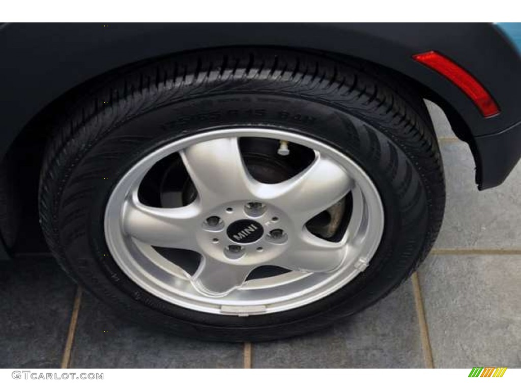 2008 Cooper Hardtop - Oxygen Blue / Punch Carbon Black photo #16