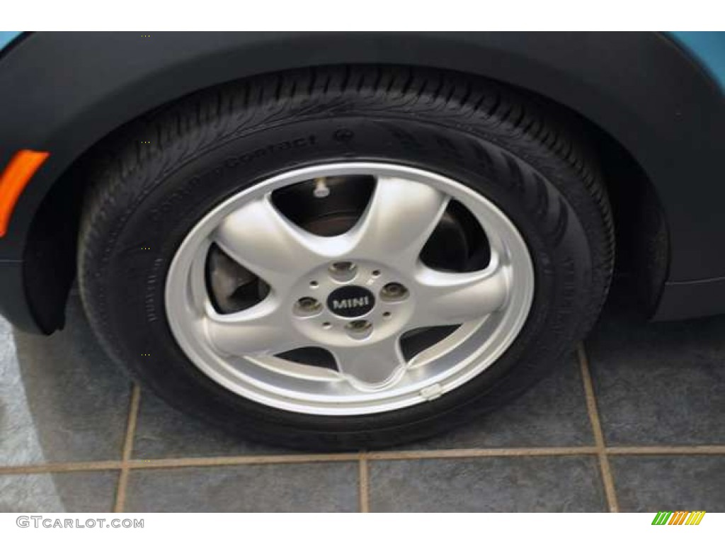 2008 Cooper Hardtop - Oxygen Blue / Punch Carbon Black photo #17