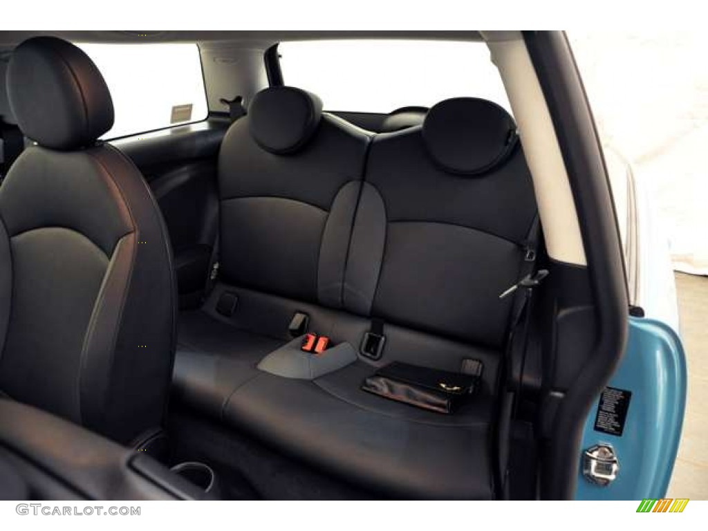 2008 Cooper Hardtop - Oxygen Blue / Punch Carbon Black photo #20