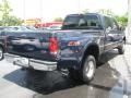 2004 True Blue Metallic Ford F350 Super Duty XLT Crew Cab 4x4 Dually  photo #9