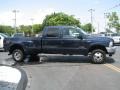 2004 True Blue Metallic Ford F350 Super Duty XLT Crew Cab 4x4 Dually  photo #11