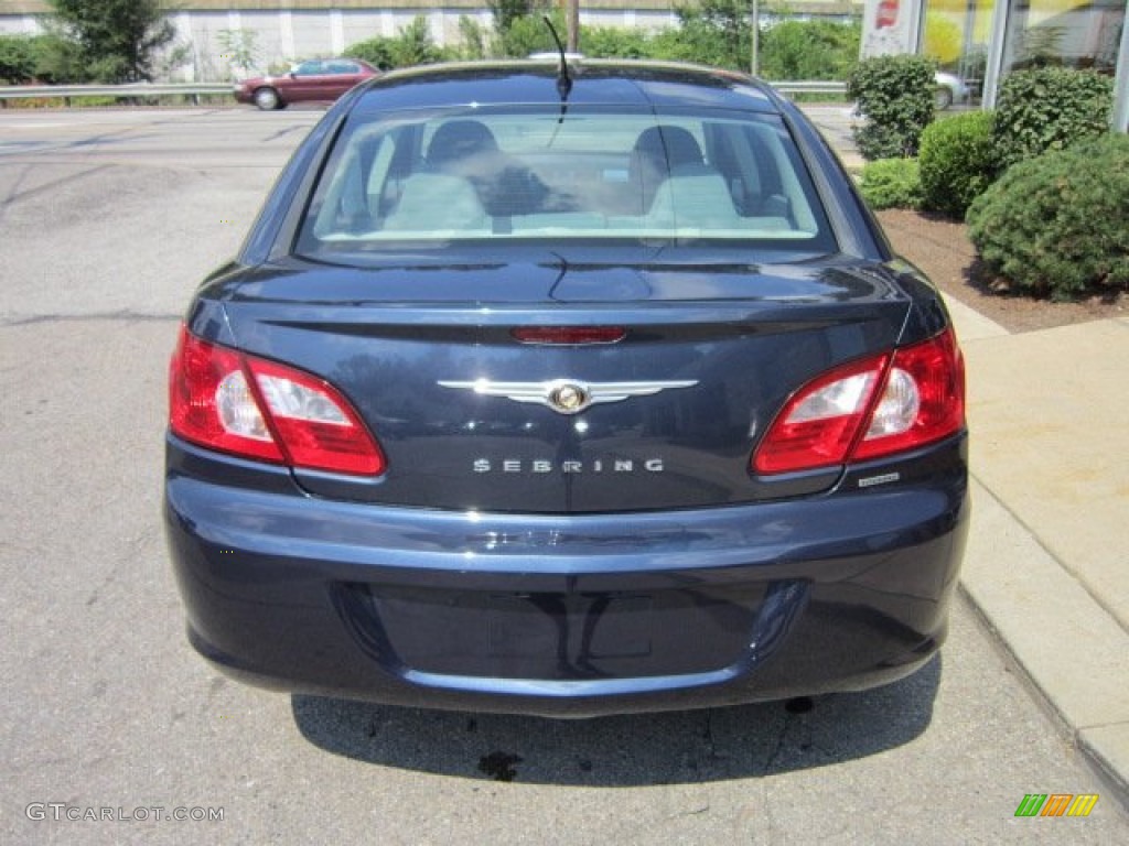 2007 Sebring Touring Sedan - Modern Blue Pearl / Dark Slate Gray/Light Slate Gray photo #4