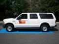 Oxford White - Excursion XLT 4x4 Photo No. 9