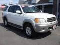 2003 Natural White Toyota Sequoia SR5  photo #8