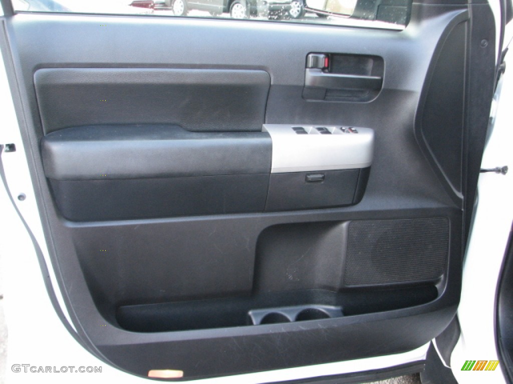 2008 Tundra Double Cab - Super White / Graphite Gray photo #15