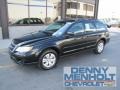 2008 Obsidian Black Pearl Subaru Outback 2.5i Wagon  photo #1