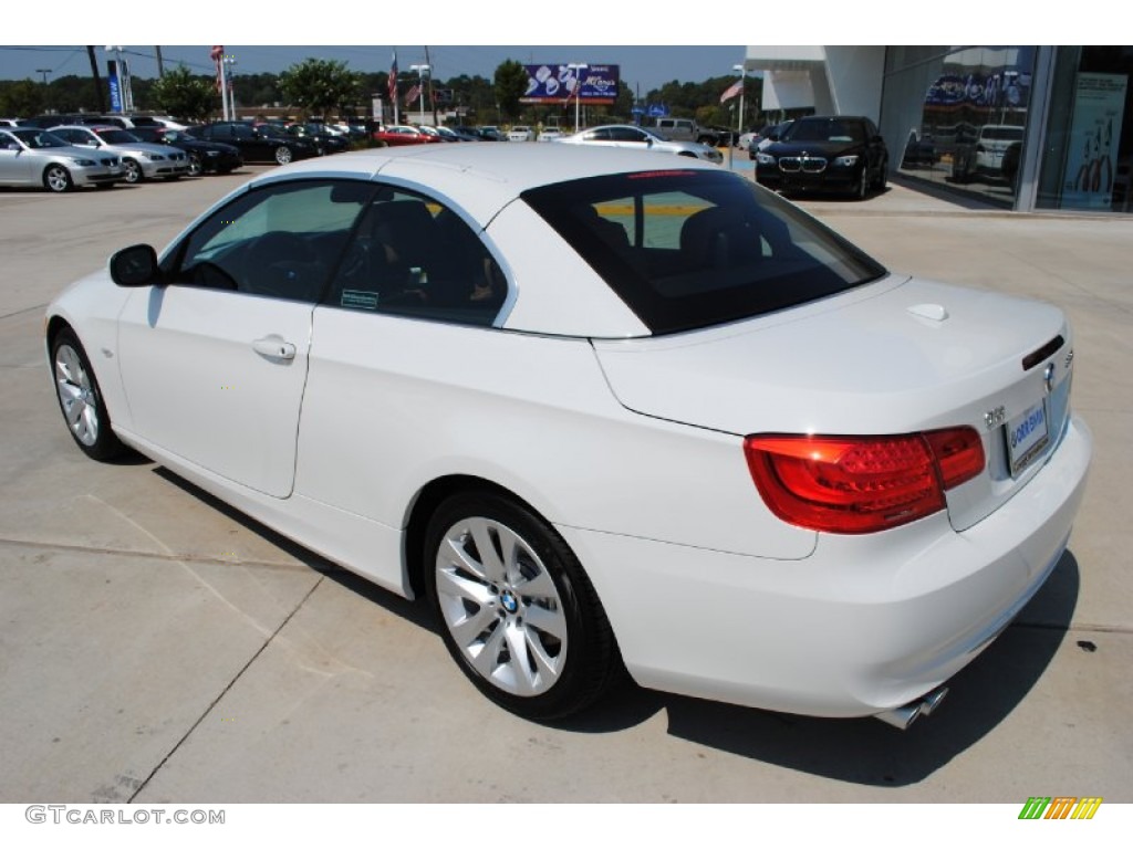 2011 3 Series 328i Convertible - Alpine White / Saddle Brown Dakota Leather photo #20