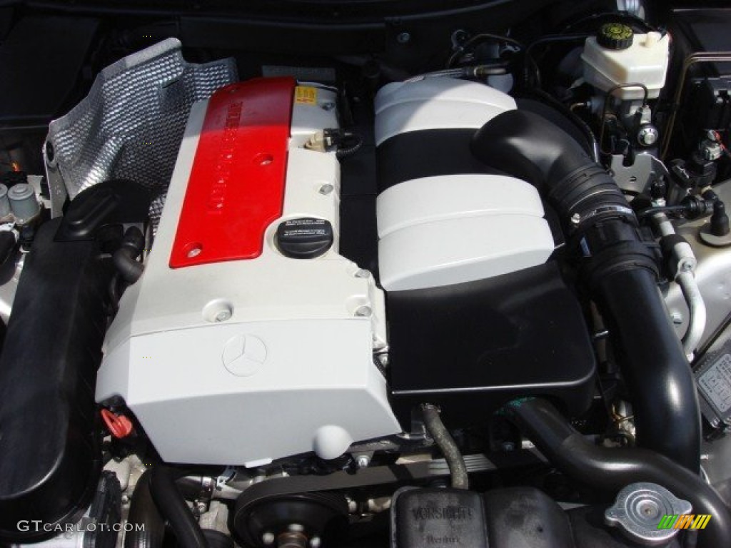 2003 Mercedes-Benz SLK 230 Kompressor Roadster 2.3 Liter Supercharged DOHC 16-Valve 4 Cylinder Engine Photo #53201836