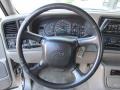 Tan 2002 Chevrolet Silverado 2500 LT Extended Cab 4x4 Steering Wheel