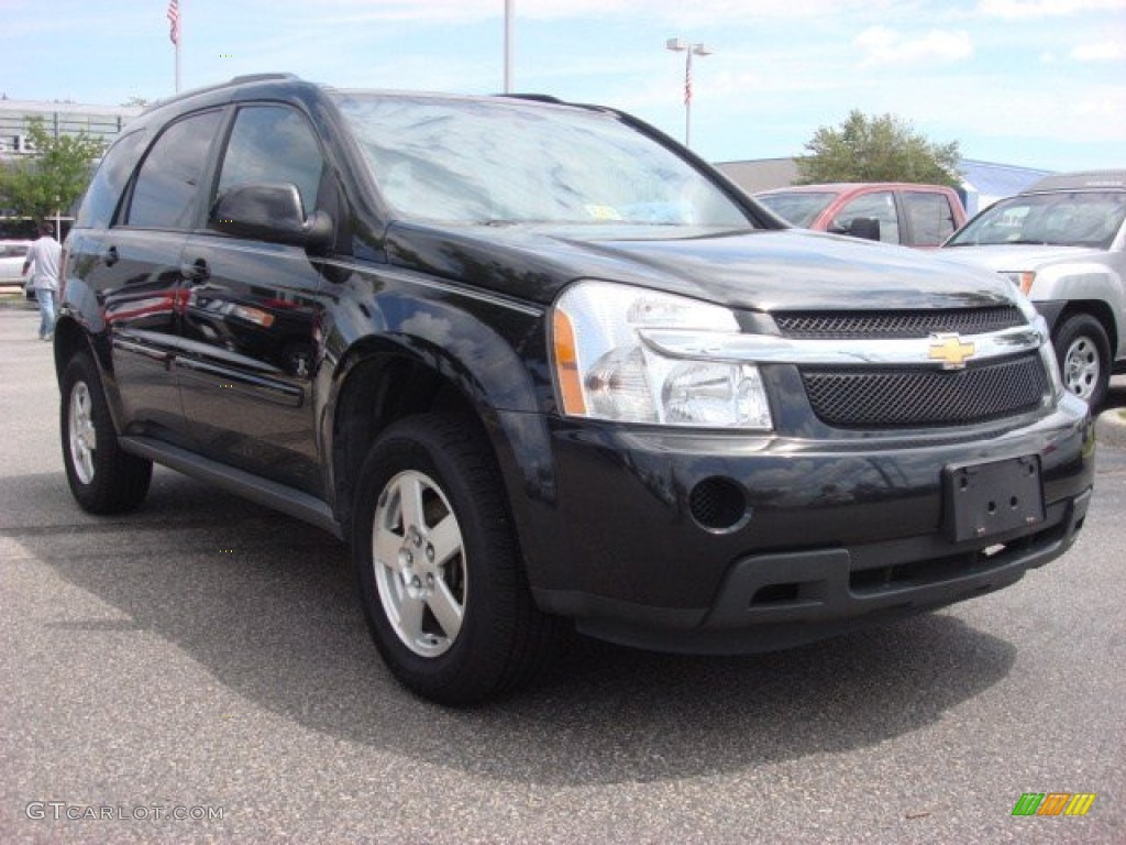 2008 Equinox LT - Black / Light Gray photo #1