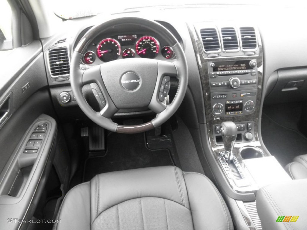 2012 GMC Acadia Denali AWD Ebony Dashboard Photo #53203985