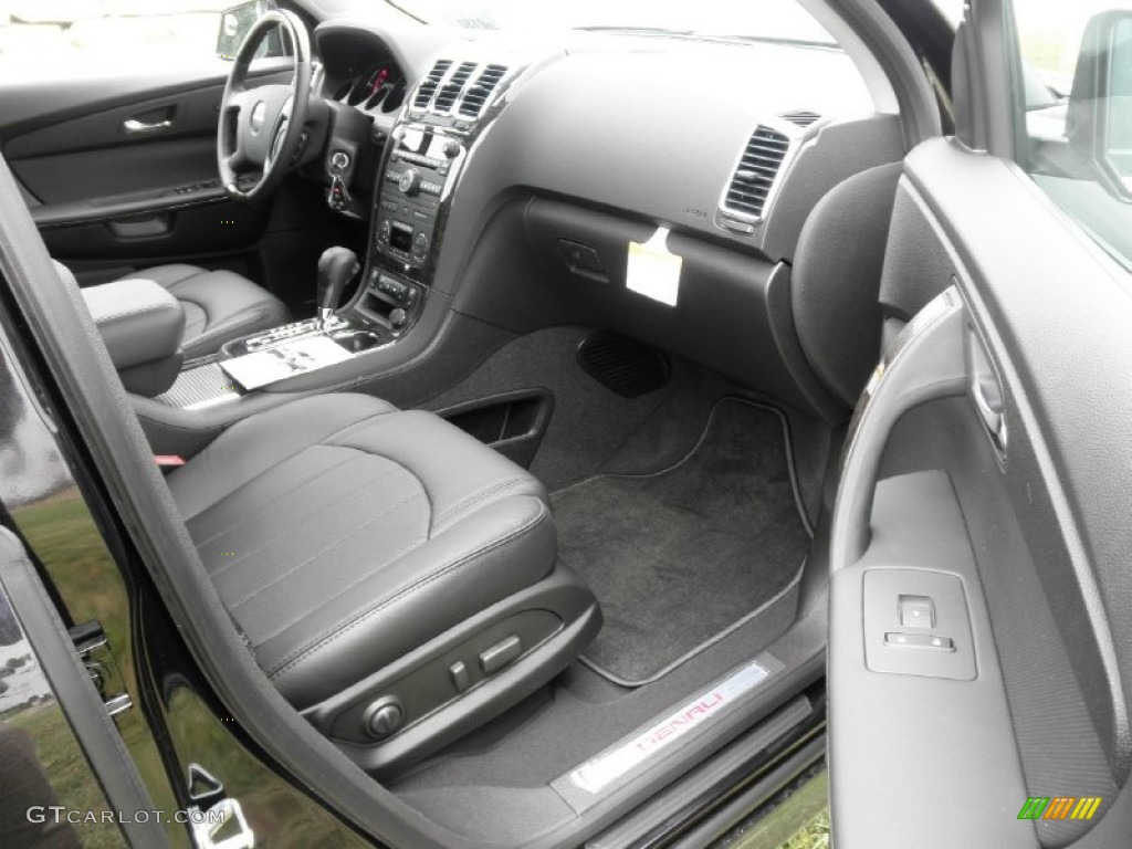 2012 GMC Acadia Denali AWD Ebony Dashboard Photo #53204144