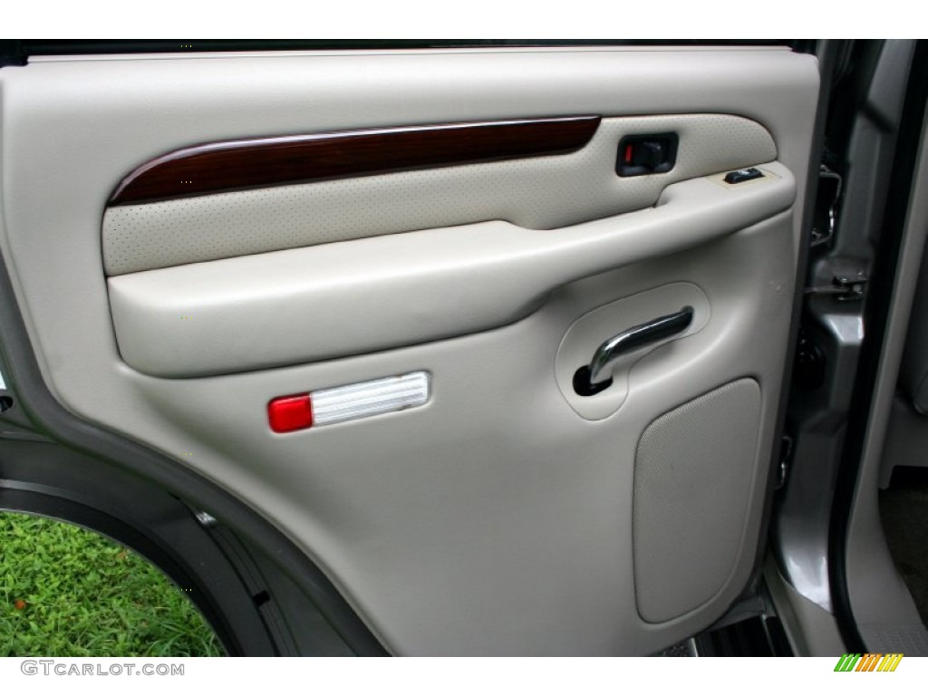 2002 Cadillac Escalade Standard Escalade Model Pewter Door Panel Photo #53204807