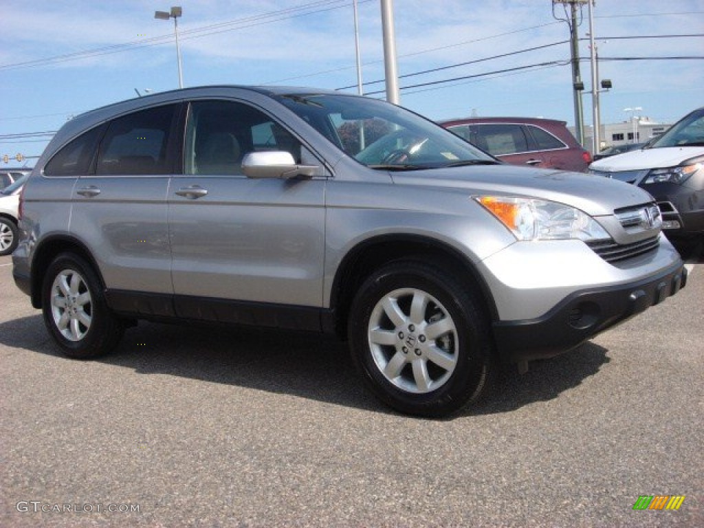 2007 CR-V EX-L - Whistler Silver Metallic / Gray photo #6