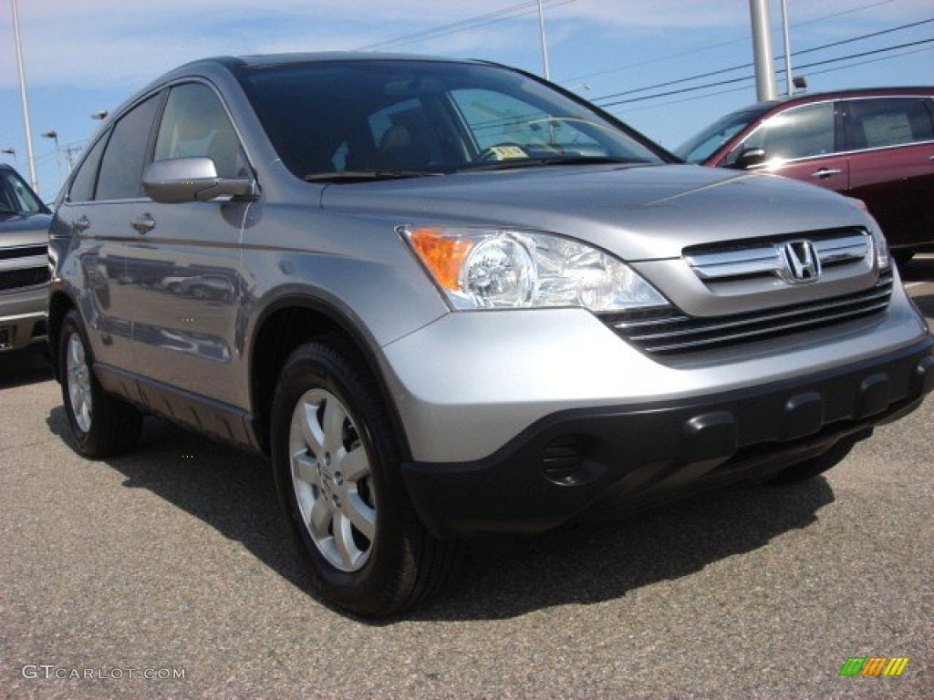 2007 CR-V EX-L - Whistler Silver Metallic / Gray photo #7