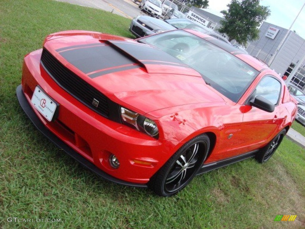 2011 Mustang V6 Premium Coupe - Race Red / Charcoal Black photo #13