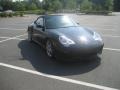 2004 Black Porsche 911 Turbo Cabriolet  photo #2