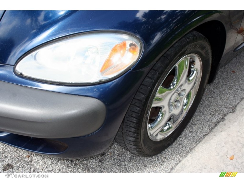 2002 PT Cruiser Limited - Patriot Blue Pearlcoat / Gray photo #20