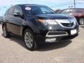 2010 Crystal Black Pearl Acura MDX Advance  photo #7