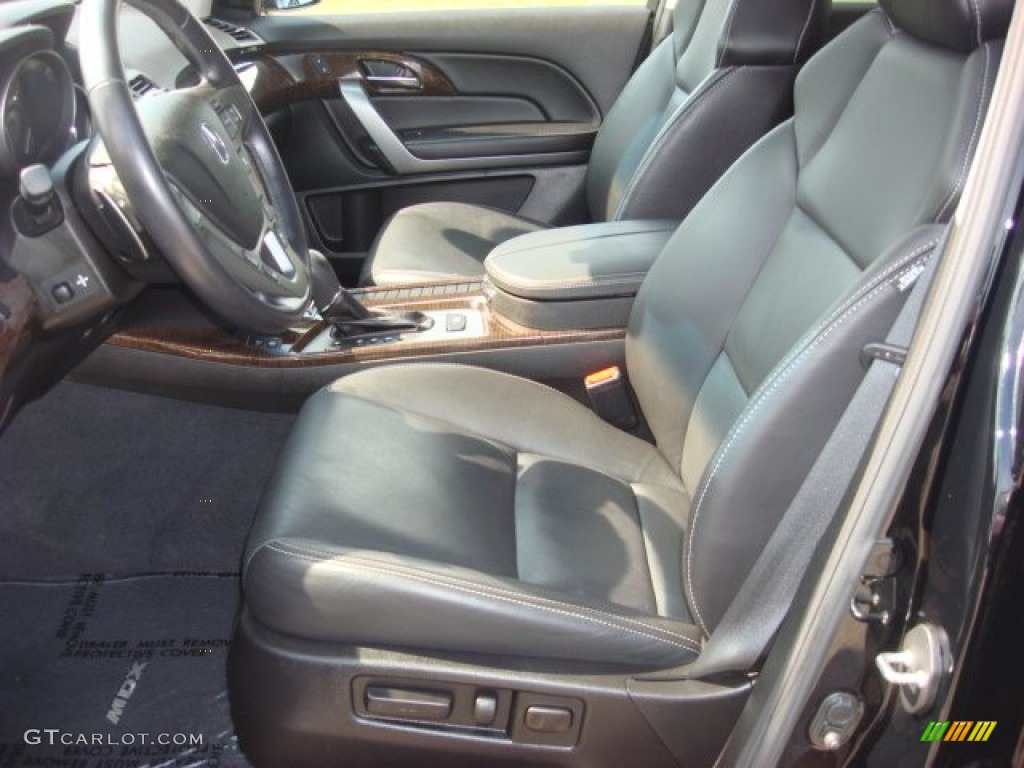 Ebony Interior 2010 Acura MDX Advance Photo #53206994