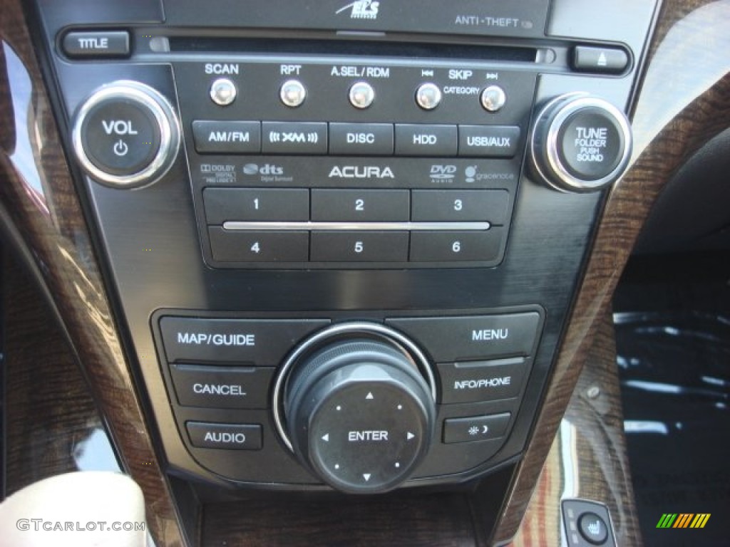 2010 MDX Advance - Crystal Black Pearl / Ebony photo #23