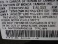 NH731PX: Crystal Black Pearl 2010 Acura MDX Advance Color Code