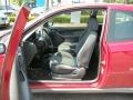 2001 Sangria Red Metallic Ford Focus ZX3 Coupe  photo #11