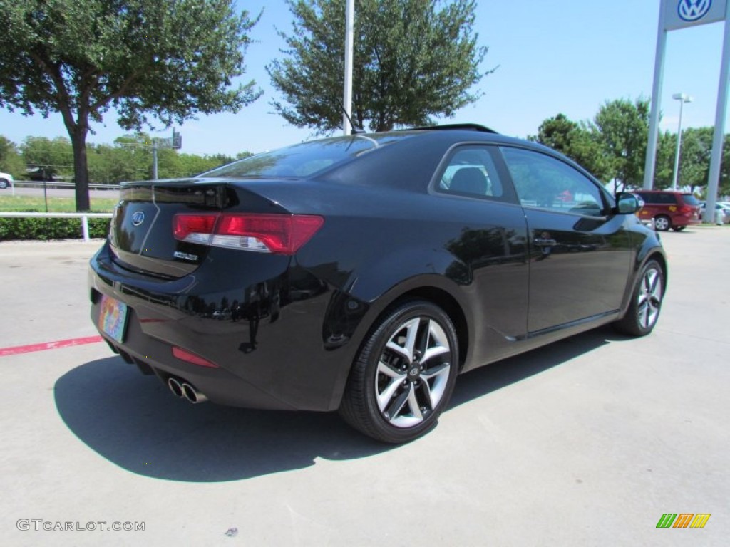 Ebony Black 2010 Kia Forte Koup SX Exterior Photo #53208515