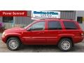 2004 Inferno Red Pearl Jeep Grand Cherokee Limited 4x4  photo #2
