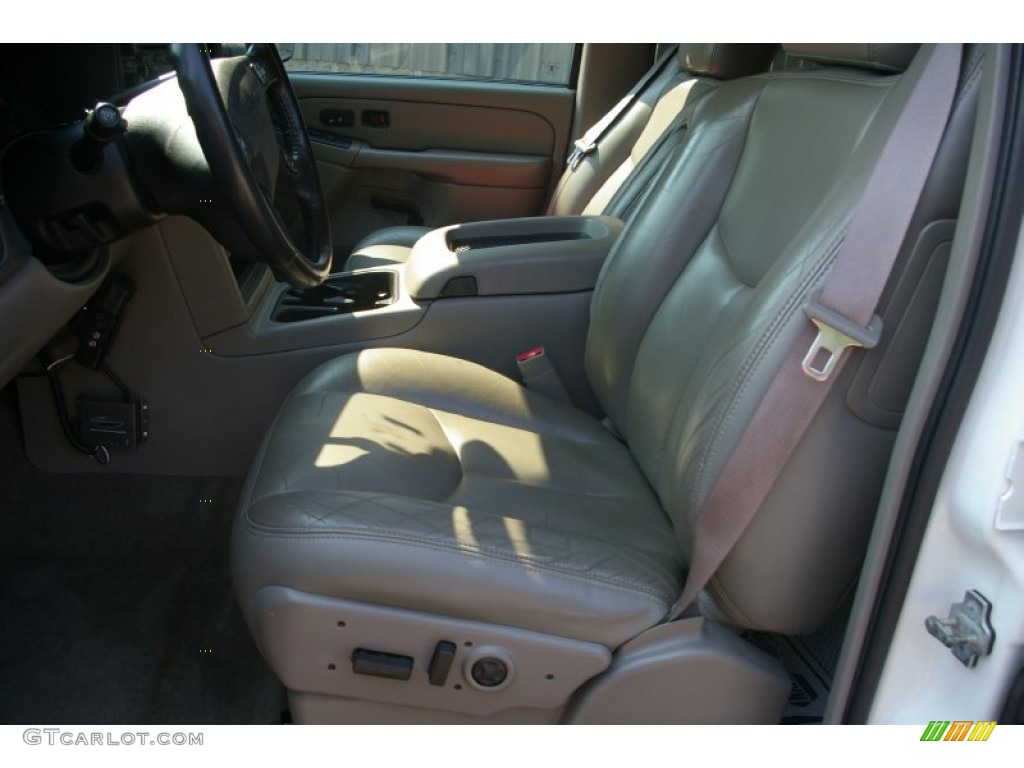 2004 Yukon SLT 4x4 - Summit White / Neutral/Shale photo #3