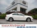 2012 White Suede Ford Fusion SEL  photo #1