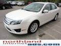 2012 White Suede Ford Fusion SEL  photo #4
