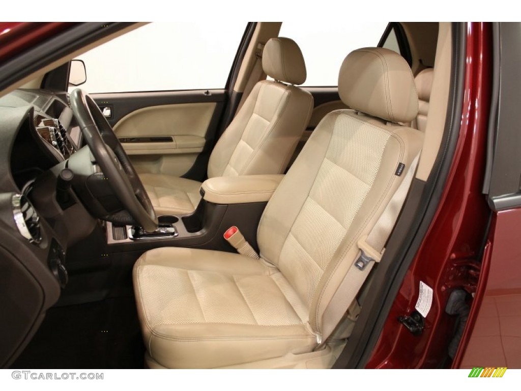 Camel Interior 2008 Ford Taurus X Eddie Bauer AWD Photo #53209547