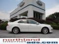 2012 White Suede Ford Fusion SEL  photo #1