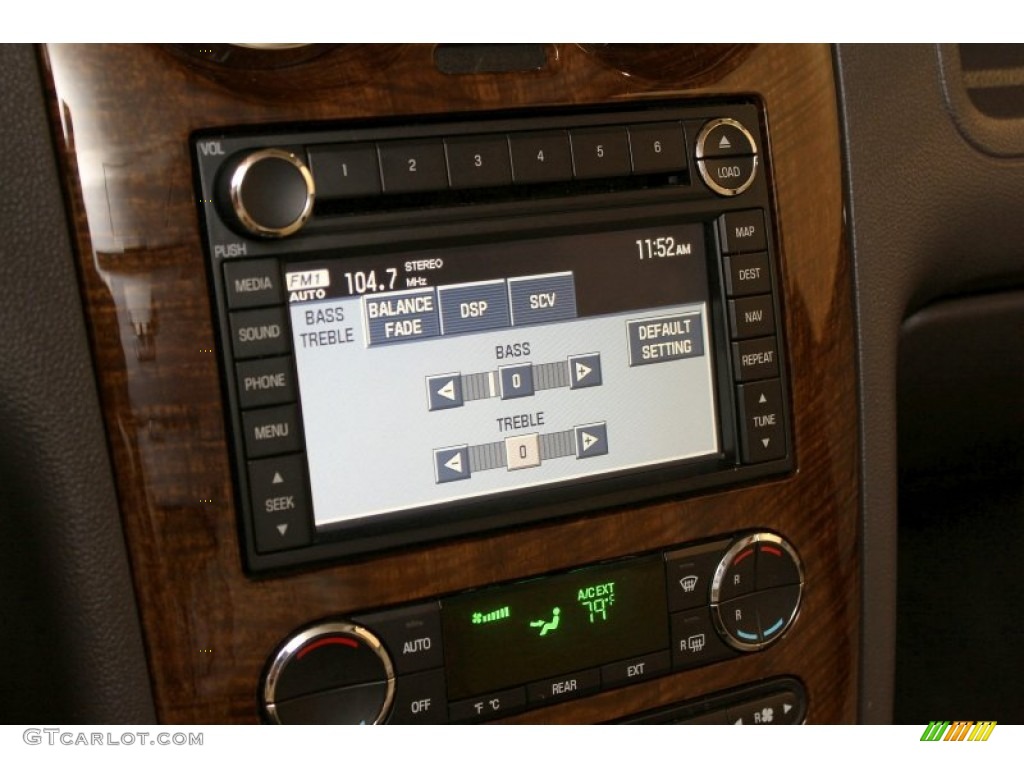 2008 Ford Taurus X Eddie Bauer AWD Audio System Photos