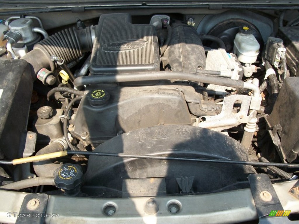 2002 Chevrolet TrailBlazer EXT LT 4x4 4.2 Liter DOHC 24-Valve Vortec Inline 6 Cylinder Engine Photo #53209674