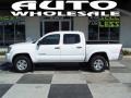 Super White - Tacoma V6 SR5 PreRunner Double Cab Photo No. 1