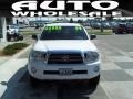Super White - Tacoma V6 SR5 PreRunner Double Cab Photo No. 2