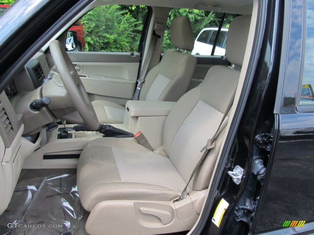Pastel Pebble Beige Interior 2008 Jeep Liberty Sport 4x4 Photo #53211227