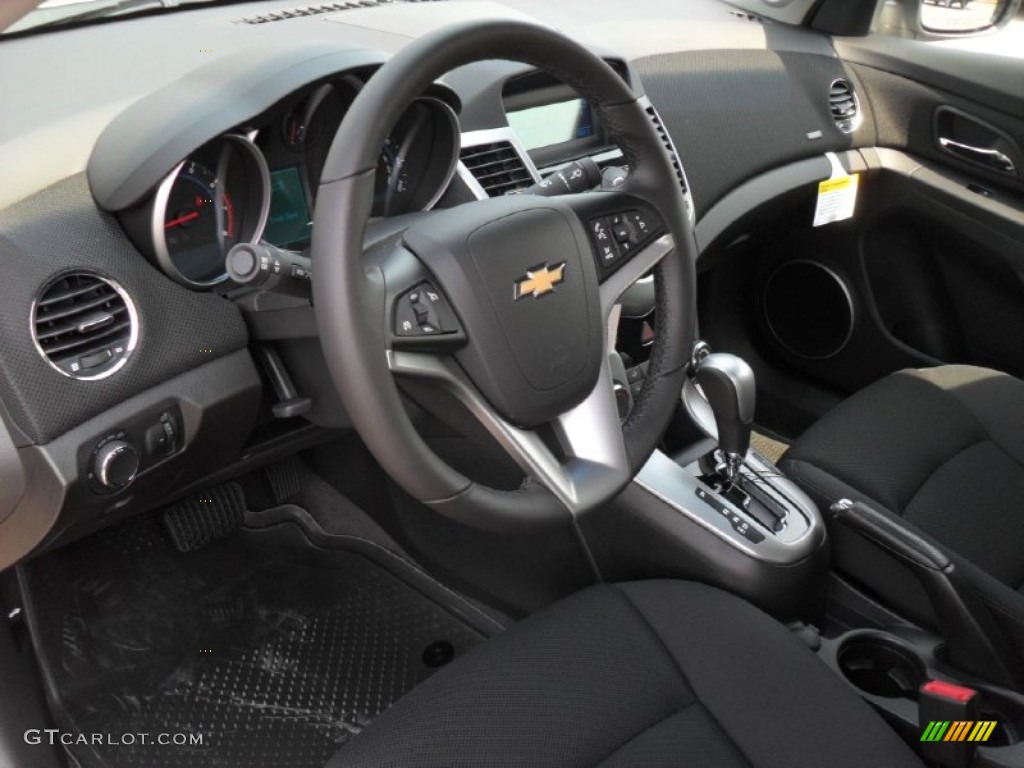 Jet Black Interior 2012 Chevrolet Cruze Eco Photo #53211491
