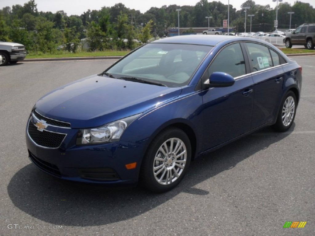 Blue Topaz Metallic 2012 Chevrolet Cruze Eco Exterior Photo #53211509